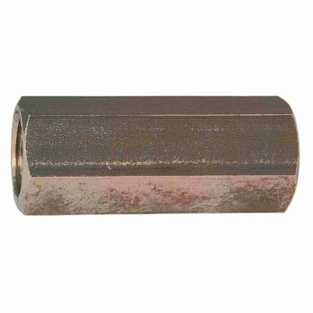 Midwest Fastener Coupling Nut, 5/8"-18, 18-8 Stainless Steel, Not Graded, 2-1/8 in Lg, 8 PK 55045